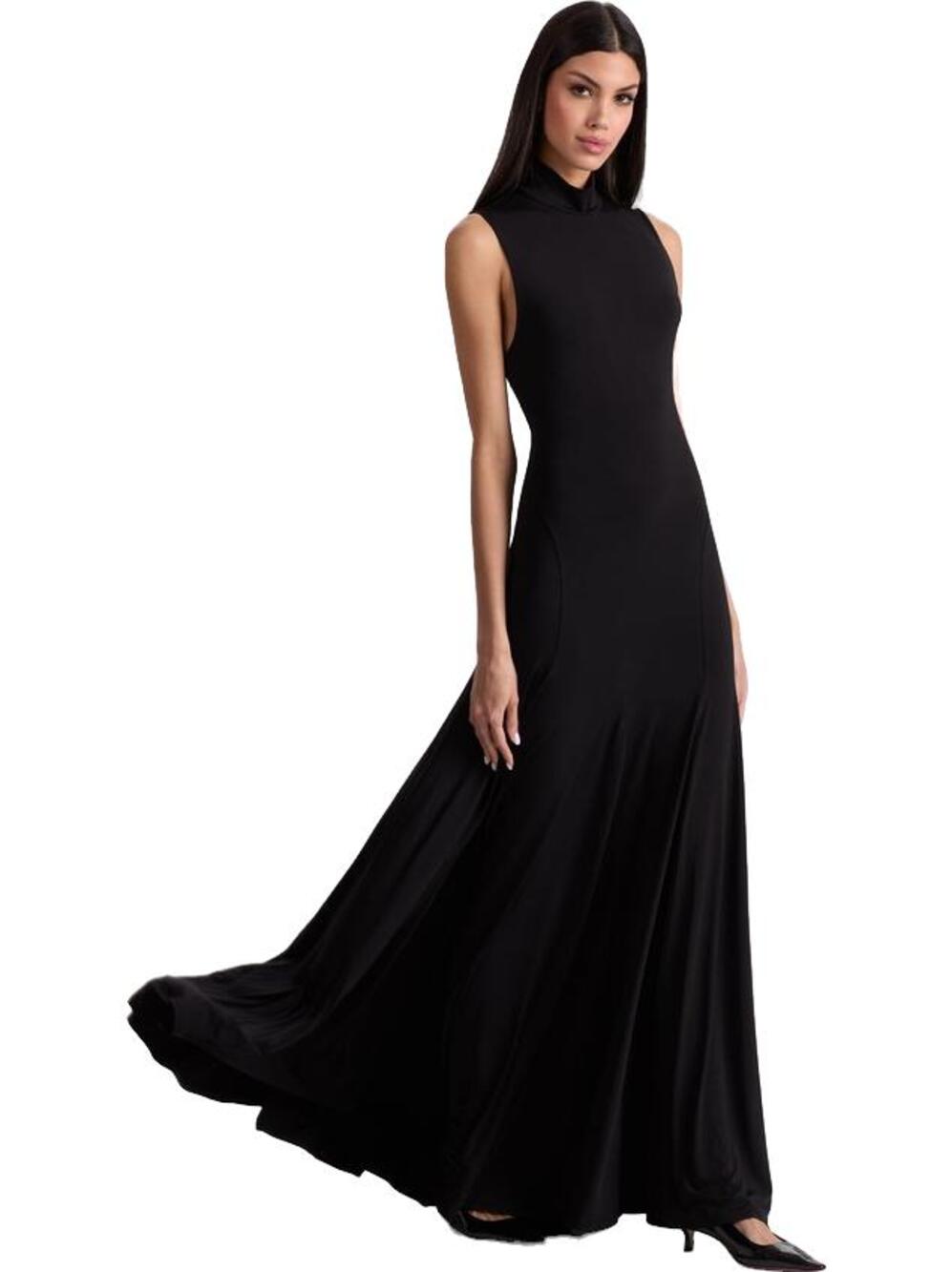 Alice + Olivia Augusta Open Back Maxi Dress
